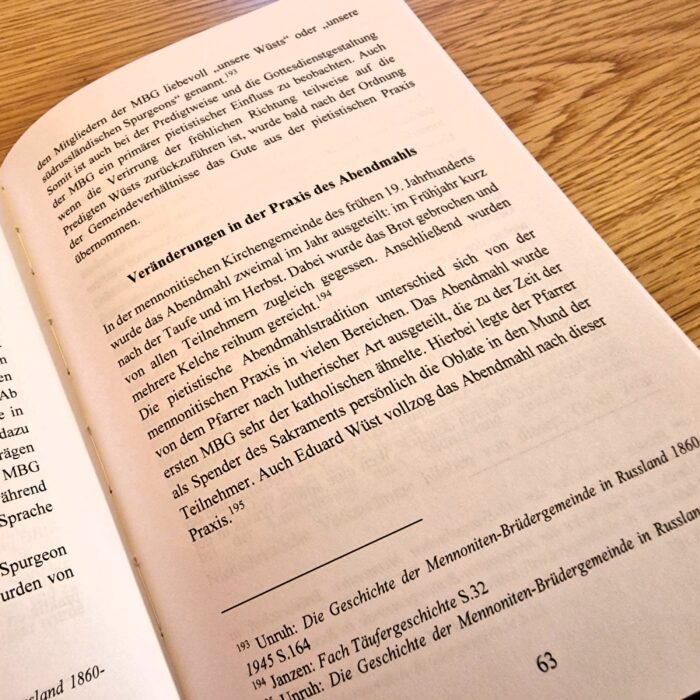Der Einfluss des Pietismus auf die Mennoniten Brüdergemeinde – Bild 4
